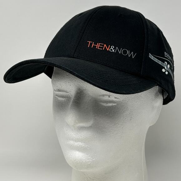 Boeing Syncom 702 Satellites Hat Baseball Cap Space Then and Now Strapback Black - Picture 10 of 10